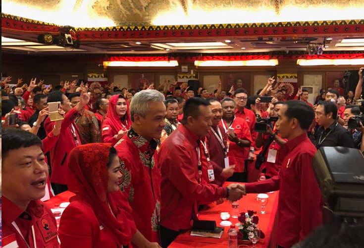 PDIP Kembali calonkan Jokowi di Pilpres 2019 (foto IST)