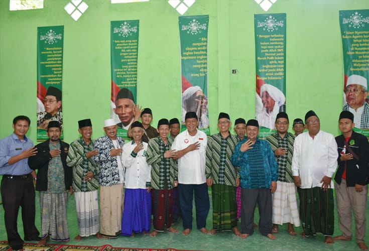 Calon gubernur Jawa Barat nomor urut 4 Deddy Mizwar mengajak para ulama Nahdlatul Ulama (NU) bersinergi dalam pembangunan di Jawa Barat (foto IST)