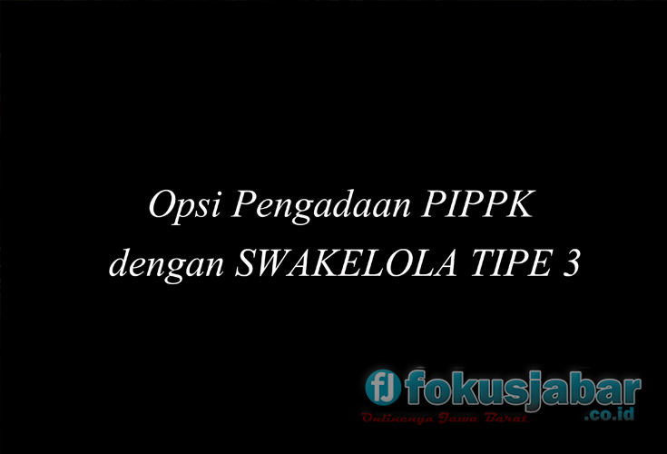 Swakelola tipe 3 (ilustrasi LIN)