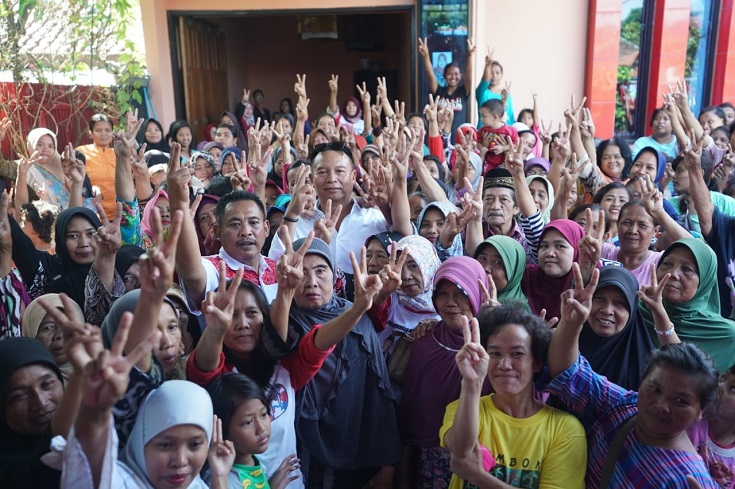 Cagub Jabar TB Hasanuddin di Kabupaten Cirebon (Foto IST)