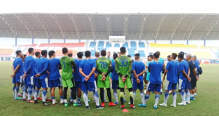 pemain Persib mulai berlatih (foto Arif)