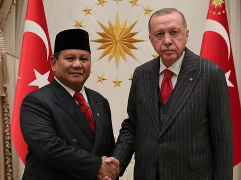 Genjot Industri Militer, Erdogan Terima Kunjungan Prabowo di Kompleks Presiden