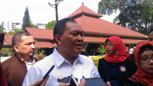 Aplikasi BEAS Wali Kota Bandung Oded M Danial (foto Yusuf)