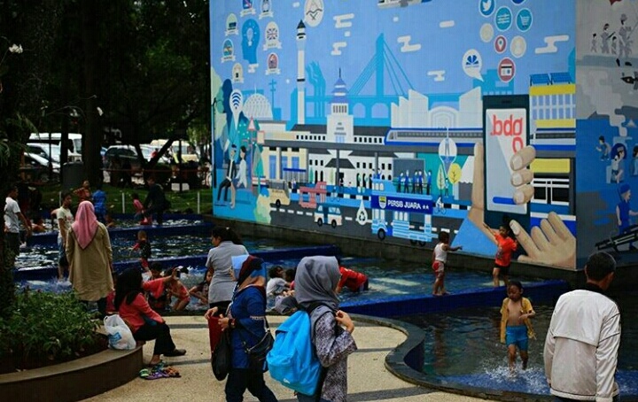 Taman Sejarah Kota Bandung Jadi Tempat Wisata Keluarga