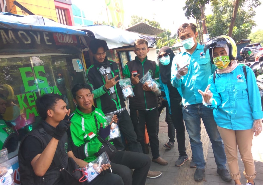 Partai Gelora Galang Dana bantu Warga Terdampak Covid-19