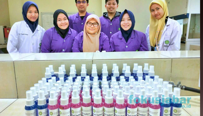 UIN SGD Bandung Ciptakan Hand Sanitizer