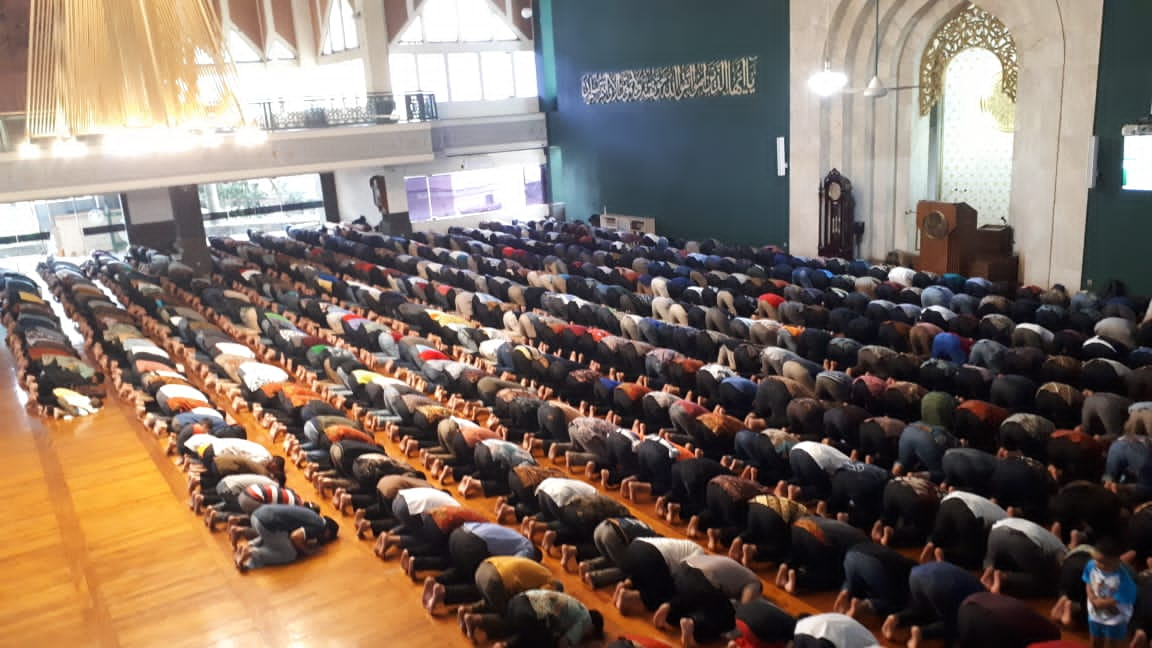 Masjid Agung Al-Ukhuwwah Tetap Gelar Salat Jumat