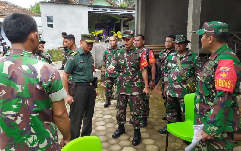 Peran Babinsa Kodim 0613 Ciamis Terus Dioptimalkan Cegah Covid-19