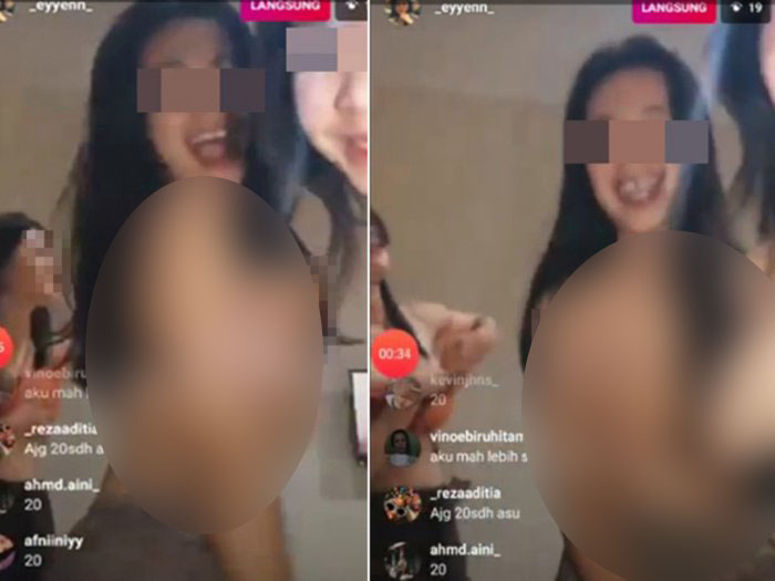 3 Siswi SMA yang Buka Bra Saat Live Instagram Diamankan Polisi