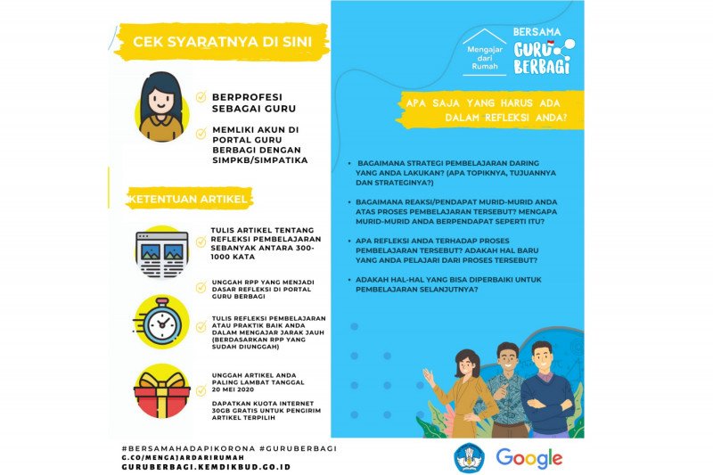 Hore! Kemdikbud dan Google Sediakan Internet Gratis untuk Guru