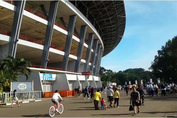 Ibu hamil dan anak dilarang masuk GBK