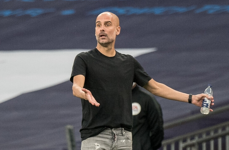 Pelatih Manchester City Pep Guardiola fokusjabar.id