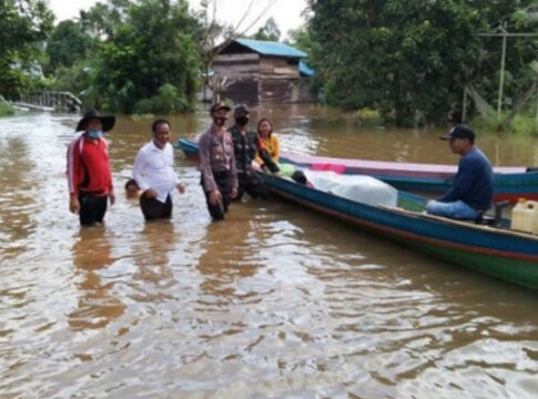 Banjir Rendam Tiga Kecamatan di Kotawaringin Timur
