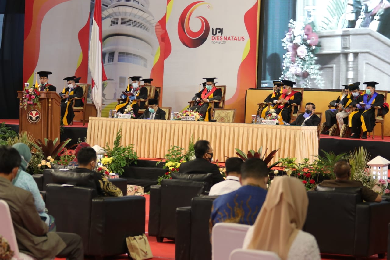 Dies Natalis Ke 66 Upi Bertekad Wujudkan Visi Leading Outstanding University Fokus Jabar