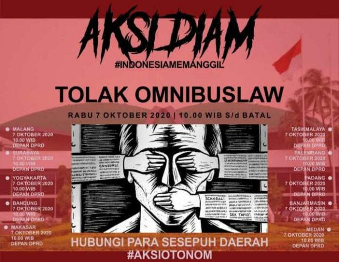 Besok Hmi Gelar Aksi Tolak Omnibus Law Fokus Jabar