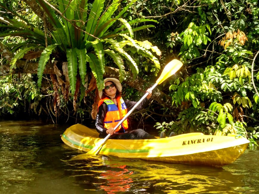 Wisata Kancra Kayaking, Nikmati Situ Panjalu Diatas Perahu ...