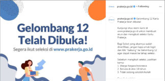 fokusjabar.id gelombang 12 kartu prakerja