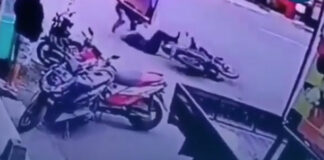 penganiayaan pengendara motor