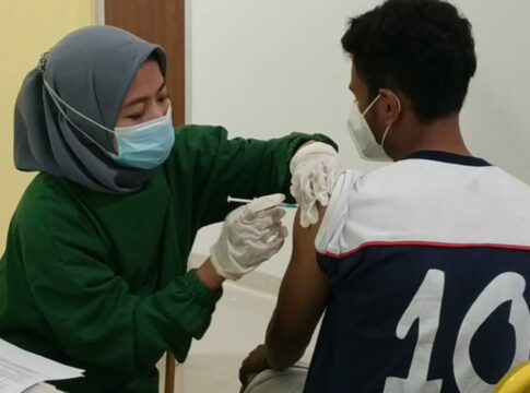 fokusjabar.id vaksinasi covid-19 atlet KONI Kabupaten Bandung