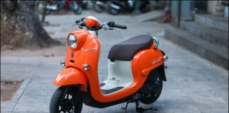 Yamaha Vino Honda