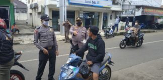 FOKUSJabar.id operasi yustisi Polres Ciamis