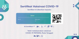 sertifikat vaksin
