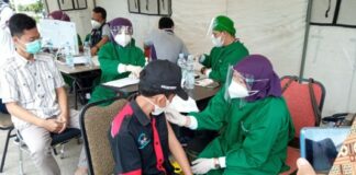 FOKUSJabar.id vaksinasi pelajar Ciamis