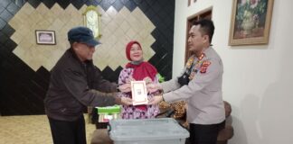 Dukungan Kapolres untuk atlet bulu tangkis asal Kabupaten Tasikmalaya pasa PON XX 21
