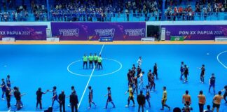 fokusjabar.id futsal PON XX Jabar Papua