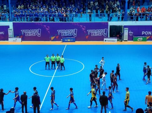 fokusjabar.id futsal PON XX Jabar Papua