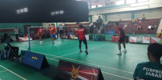 fokusjabar.id porprov jabar xiv bulutangkis