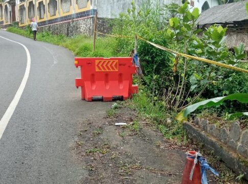 tembok jembatan cidahu fokusjabar.id