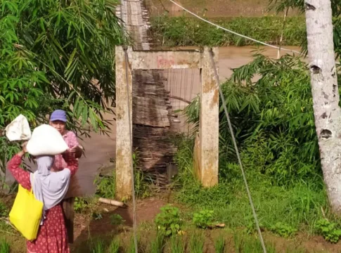 Jembatan Gantung Cicurug fokusjabar.id