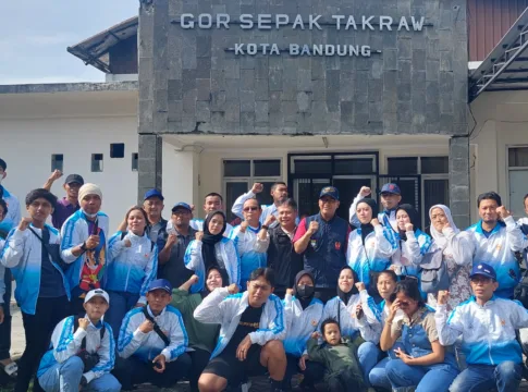 fokusjabar.id sepak takraw Kota Bandung Porprov XIV Jabar