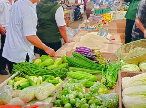 Harga Cabai dan Terong Hijau Naik Dua Kali Lipat di Pasar Manis Ciamis Foto Fauza