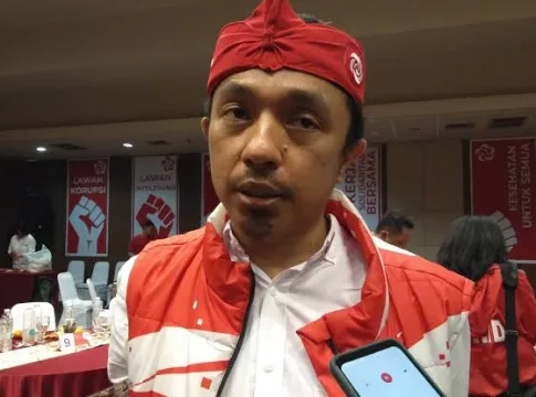 Juru Bicara DPP Partai Solidaritas Indonesia (PSI) Furqan AMC (FokusJabar/ Yusuf Mugni)