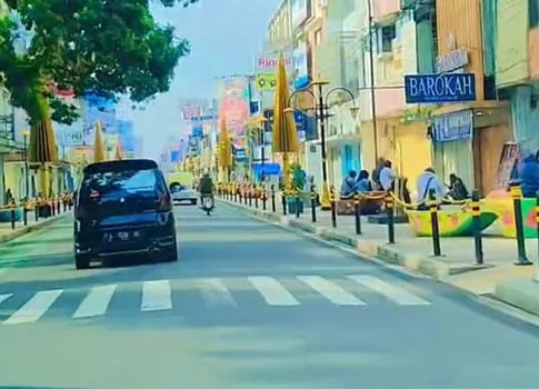 Pedestrian HZ Kota Tasikmalaya yang saat ini menjadi ikon Kota Tasikmalaya. (Foto: Seda)