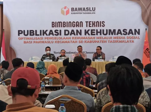 Bawaslu Kabupaten Tasikmalaya gelar bimtek optimalisasi kehumasan