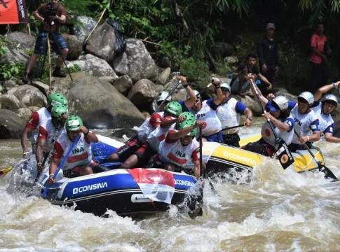 fokusjabar.id arung jeram PON XXI