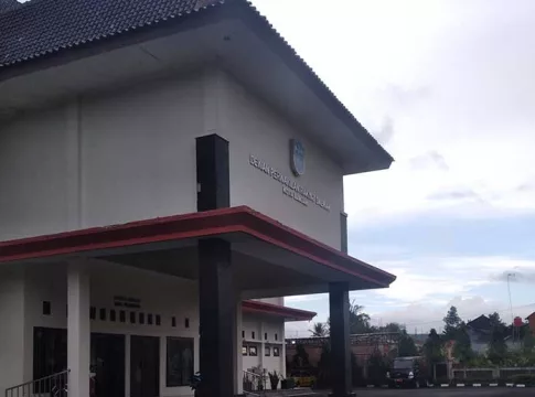 petugas outsourcing Gedung DPRD Kota Banjar