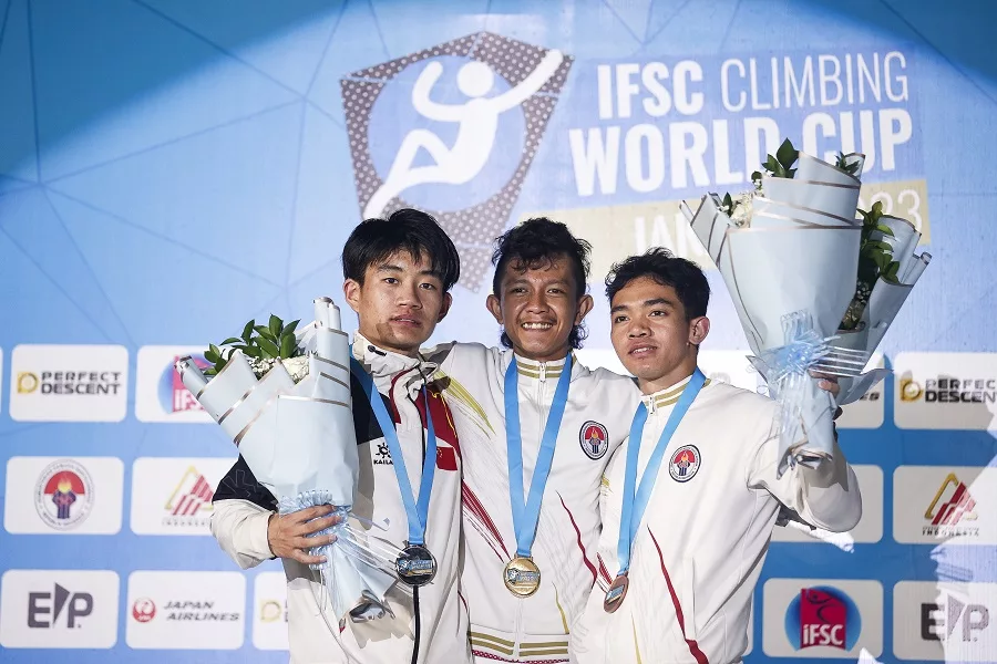 fokusjabar.id IFSC Climbing World Cup 2023 Raharjati Nursyamsa