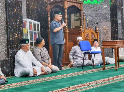 Safari subuh arafah di Masji Al-Ikhwan Kec Narumbere, Pangdam I/BB Mayjen TNI A. Daniel Chardin, S.E., M.Si., Sebut Masjid Jadi Center of Gravity