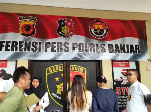 Korban tindak pidana perdagangan orang saat diamankan kepolisian Polres Kota Banjar, Satpol PP Siap melakukan Koordinasi Bersama Kapolres Banjar