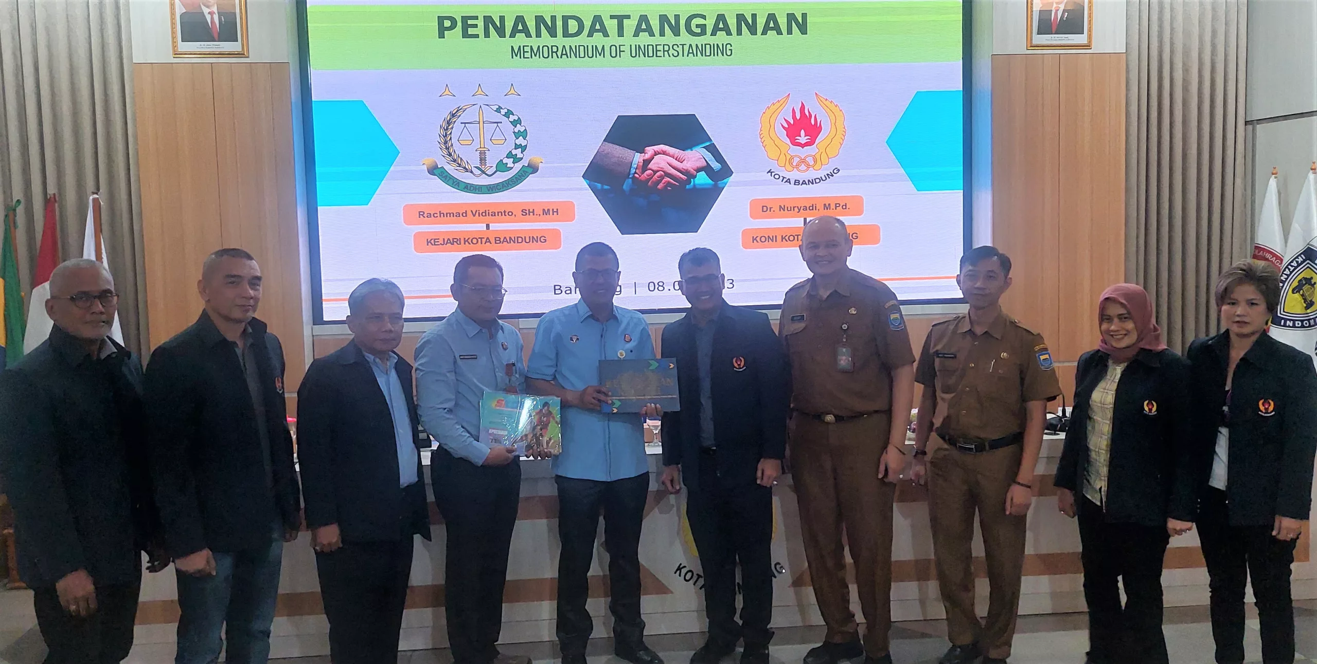 fokusjabar.id KONI Kota Bandung x Kejari