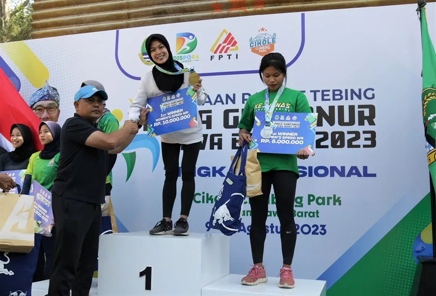 fokusjabar.id kejurnas panjat tebing Piala Gubernur Jabar