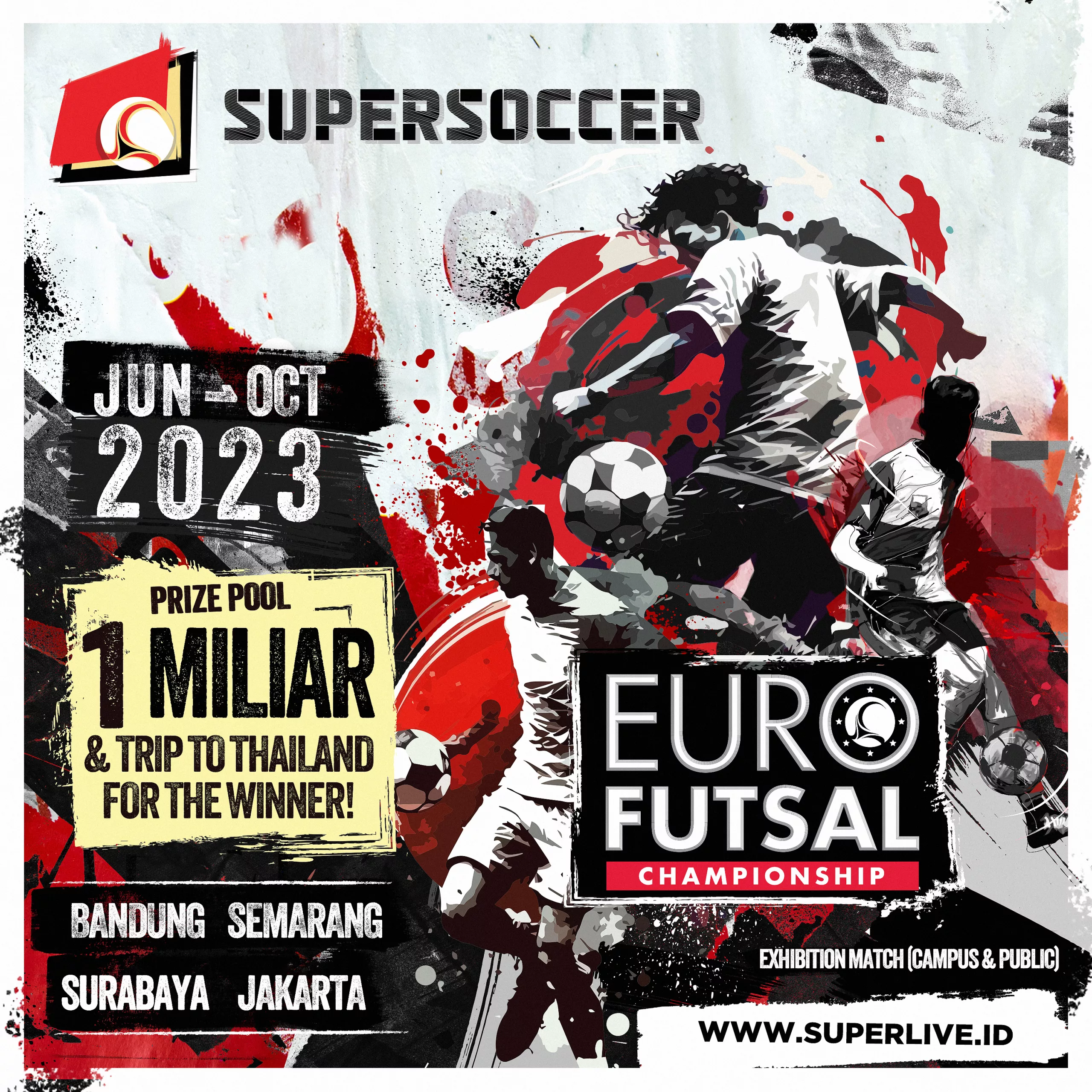 fokusjabar.id SuperSoccer Euro Futsal Championship 2023