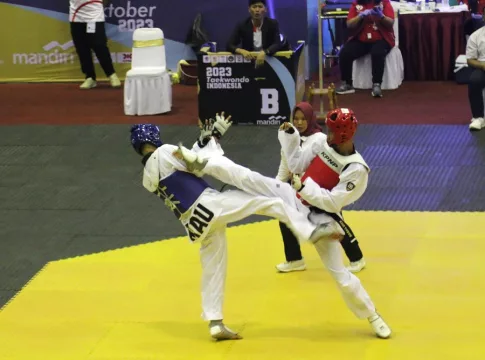 fokusjabar.id taekwondo jabar PON XXI