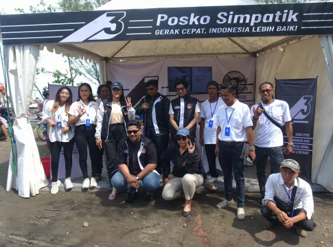 Ketfot: Libur Nataru, TPN GAMA Bentuk Posko Simpatik 3