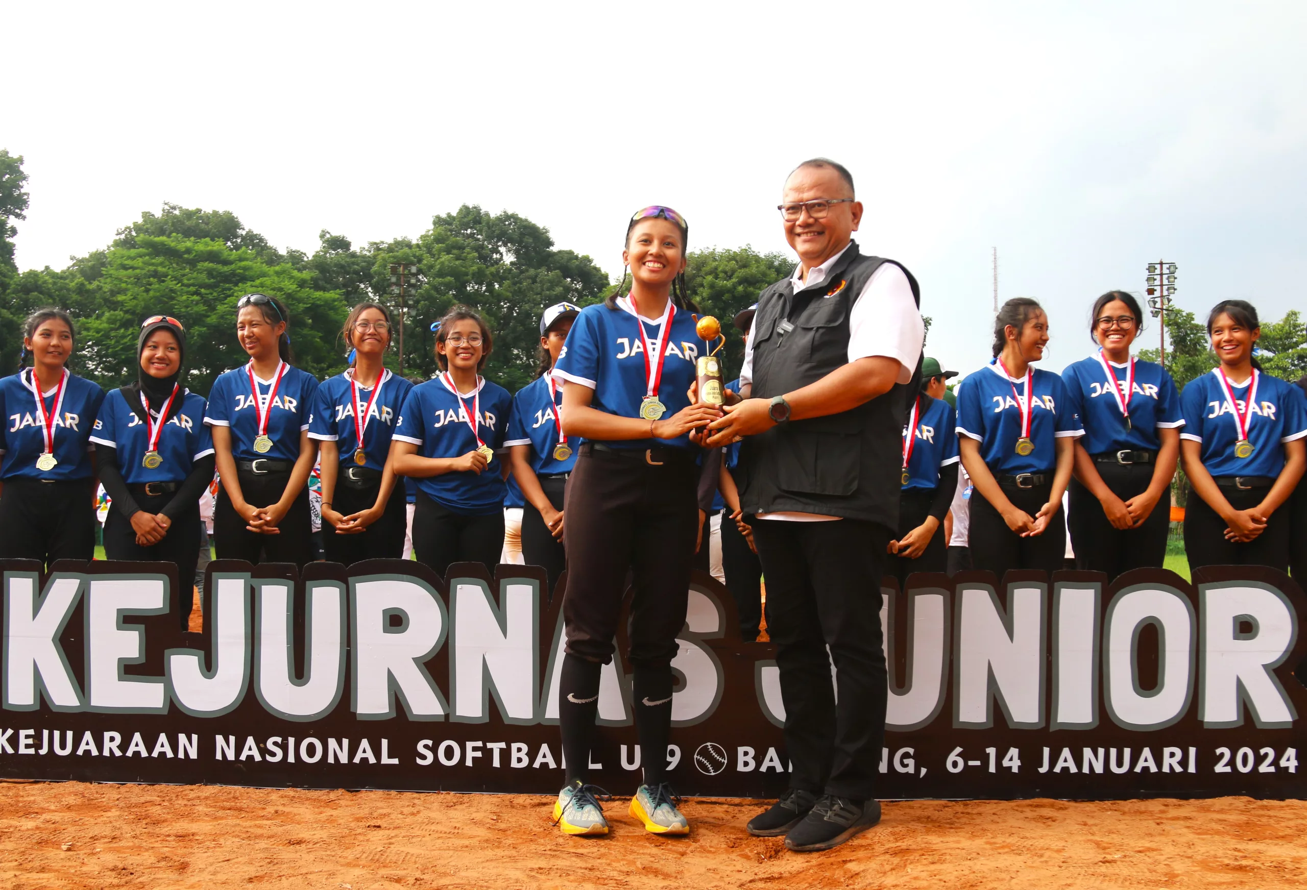 fokusjabar.id hattrick juara softball junior