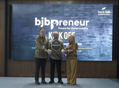 Secara resmi bank bjb meluncurkan program bjbpreneur Future for Sustainibility pada Kamis (1/2/2024) bertempat di T-Tower bank bjb, Jakarta.